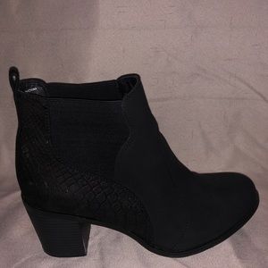 Black Heeled Booties